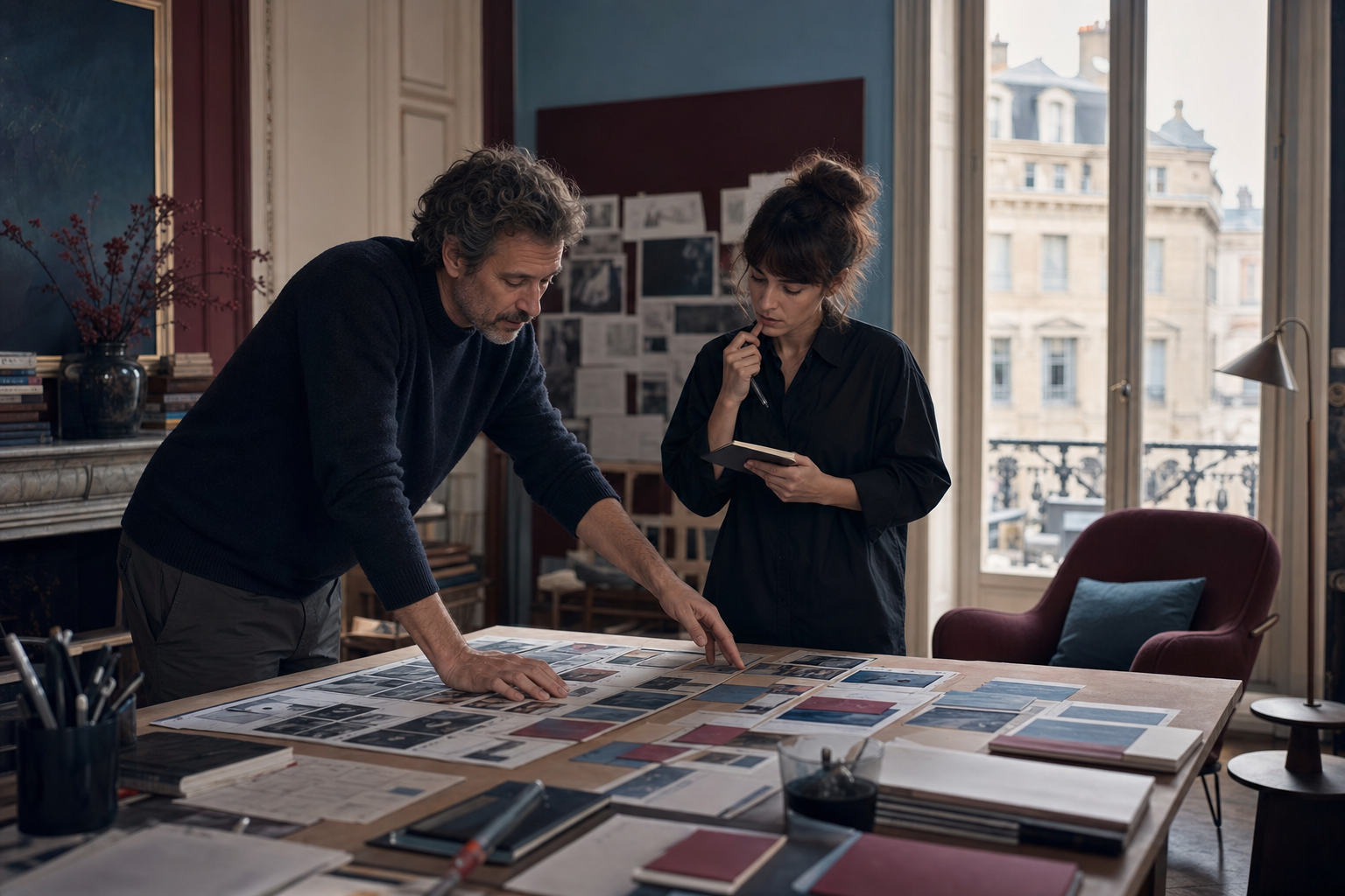 Travail de structure narrative